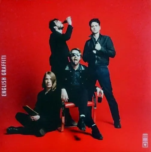 Weekend Sale THE VACCINES English Graffiti Vinyl Record LP Columbia 2015