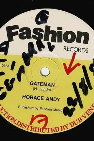 HORACE ANDY Gateman Vinyl Record 12 Inch Fashion 1985 Genuine