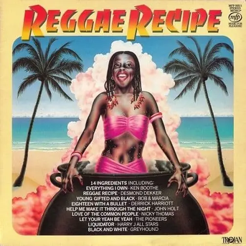 Reggae Recipe Vinyl Record LP MFP 1981 Shop Now
