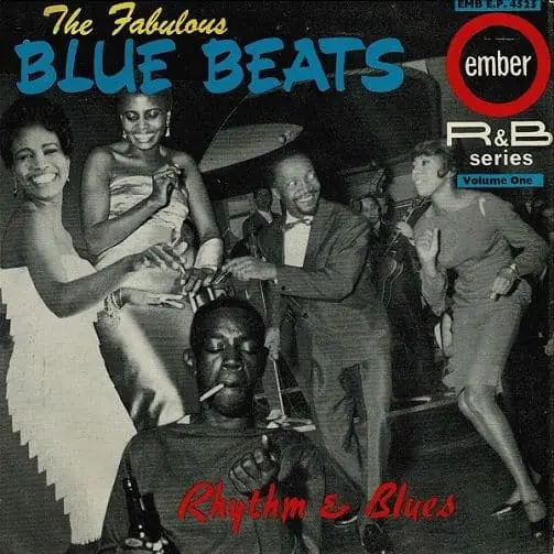 High Quality THE FABULOUS BLUE BEATS Rhythm & Blues Volume One EP Vinyl Record 7 Inch Ember 1964
