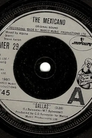 Price Cut THE MEXICANO Dallas Vinyl Record 7 Inch Mercury 1980