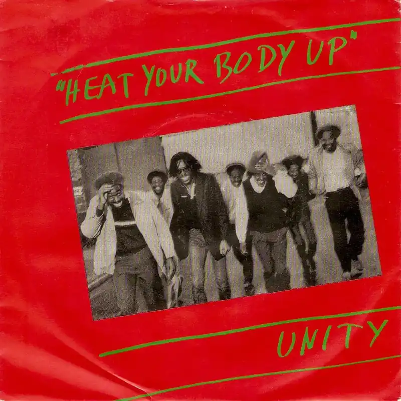 UNITY Heat Up Your Body Vinyl Record 7 Inch Virgin 1983 Seasonal Sale