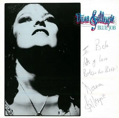 DANA GILLESPIE Blue Job Vinyl Record LP Ace 1982 Hot Deal