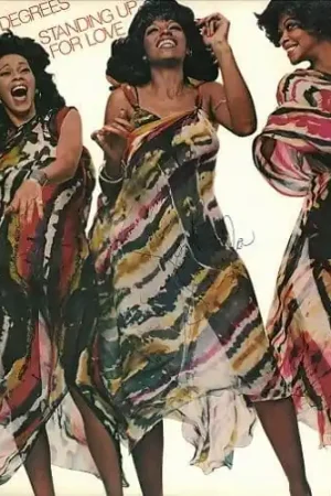 Big Sale THE THREE DEGREES Standing Up For Love Vinyl Record LP Ariola 1977 Signed