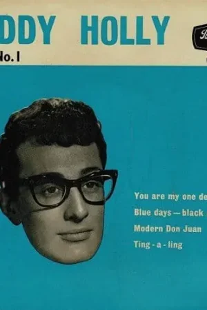 Last Chance BUDDY HOLLY No 1 EP Vinyl Record 7 Inch Coral 1961