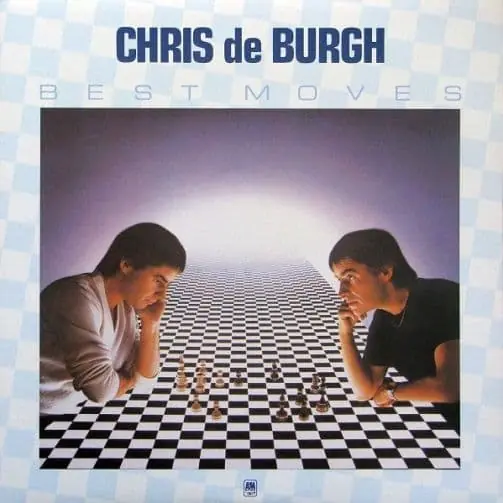 CHRIS DE BURGH Best Moves Vinyl Record LP A&M Seasonal Sale