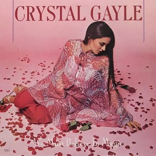 Original CRYSTAL GAYLE We Must Believe In Magic Vinyl Record LP United Artists 1977