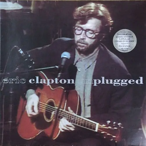 New Arrival ERIC CLAPTON Unplugged Vinyl Record LP Reprise 1992