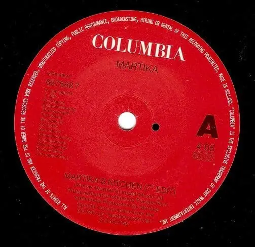 Modern Martika Martika's Kitchen Vinyl 7 Inch | Planet Earth Records