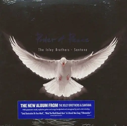 Top Pick THE ISLEY BROTHERS & SANTANA Power Of Peace Vinyl Record LP Legacy 2017