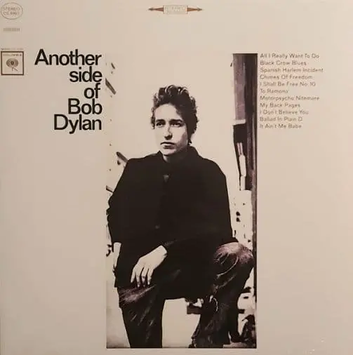 Next Day Delivery BOB DYLAN Another Side Of Bob Dylan Vinyl Record LP Columbia 2018