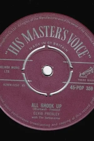 Must Have ELVIS PRESLEY All Shook Up Vinyl Record 7 Inch HMV 1957