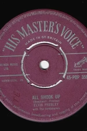 ELVIS PRESLEY All Shook Up Vinyl Record 7 Inch HMV 1957 Latest