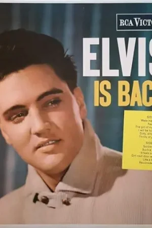 ELVIS PRESLEY Elvis Is Back Vinyl Record LP RCA Victor Exclusive