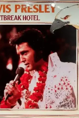 ELVIS PRESLEY Heartbreak Hotel Vinyl Record LP Platinum 1985 Seasonal Sale