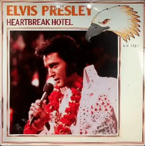 ELVIS PRESLEY Heartbreak Hotel Vinyl Record LP Platinum 1985 Seasonal Sale