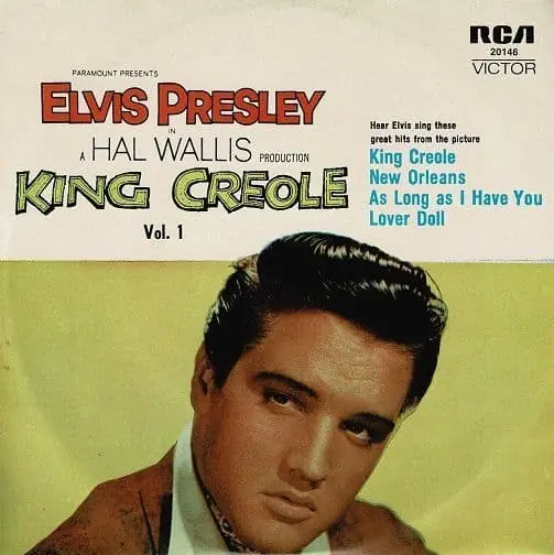 ELVIS PRESLEY King Creole Vol 1 EP Vinyl Record 7 Inch Australian RCA Victor Best Choice