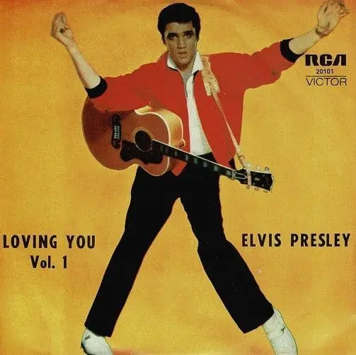 ELVIS PRESLEY Loving You Vol 1 EP Vinyl Record 7 Inch Australian RCA Victor Free Delivery