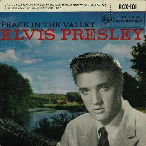Fresh Stock ELVIS PRESLEY Peace In The Valley EP Vinyl Record 7 Inch RCA Victor 1964