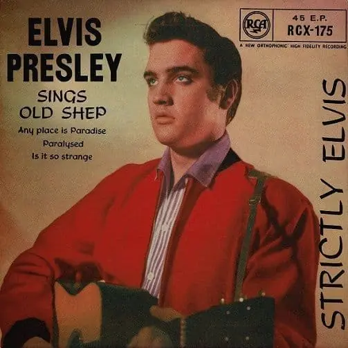 ELVIS PRESLEY Strictly Elvis EP Vinyl Record 7 Inch RCA Victor 1964 Worldwide Shipping
