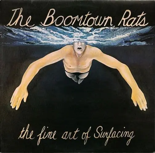 Express Delivery THE BOOMTOWN RATS The Fine Art Of Surfacing Vinyl Record LP Ensign 1979
