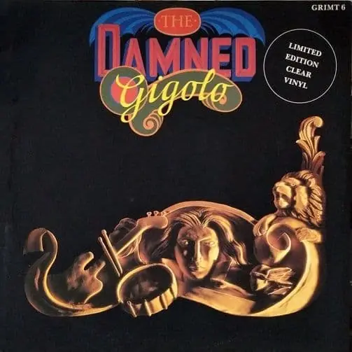 THE DAMNED Gigolo Vinyl Record 12 Inch MCA 1986 Clear Vinyl Genuine