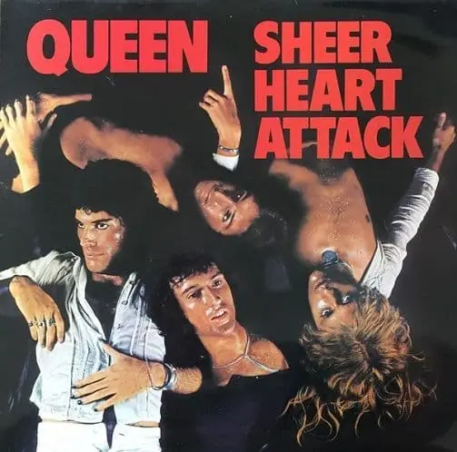 QUEEN Sheer Heart Attack Vinyl Record LP EMI 1974 Fast Shipping