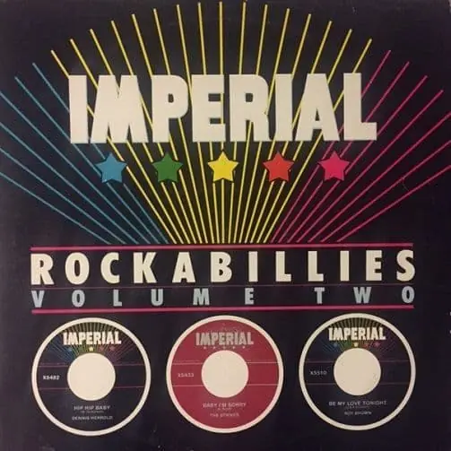 Imperial Rockabillies Volume Two Vinyl Record LP United Artists 1979 Handmade