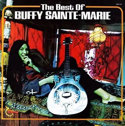 BUFFY SAINTE-MARIE The Best Of Buffy Sainte-Marie Vinyl Record LP Vanguard 1972 Viral