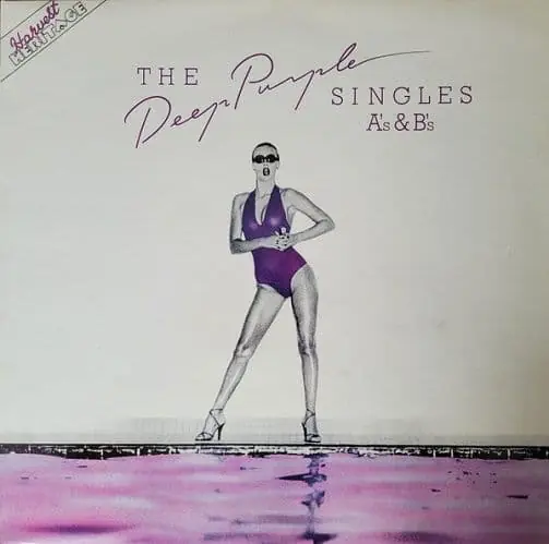 DEEP PURPLE The Deep Purple Single s A s & B s Vinyl Record LP Harvest Direct From Manufacturer