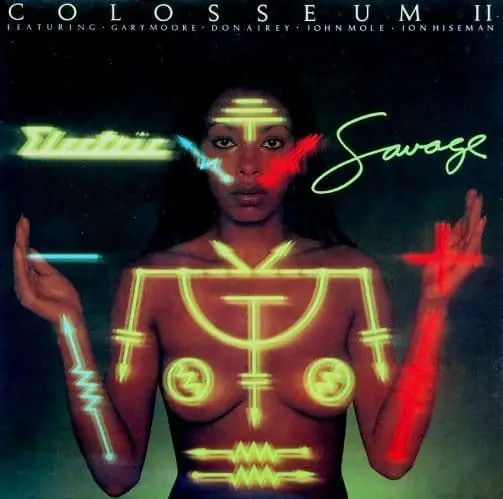 COLOSSEUM II Electric Savage Vinyl Record LP German MCA 1977 Last Chance