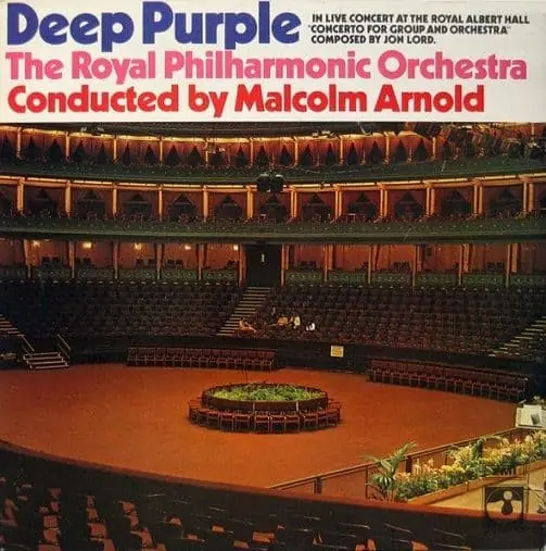 Original DEEP PURPLE Concerto For Group And Orchestra Vinyl Record LP Harvest