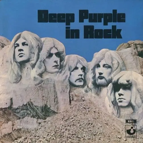 DEEP PURPLE In Rock Vinyl Record LP Harvest 1970 Free Delivery