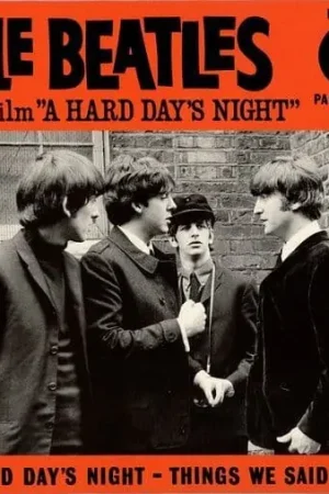 Seasonal Sale THE BEATLES A Hard Day s Night Vinyl Record 7 Inch Parlophone 2019