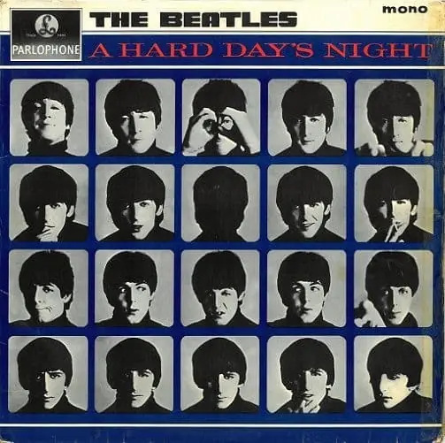 THE BEATLES A Hard Day s Night Vinyl Record LP Parlophone 1964 Time-Limited