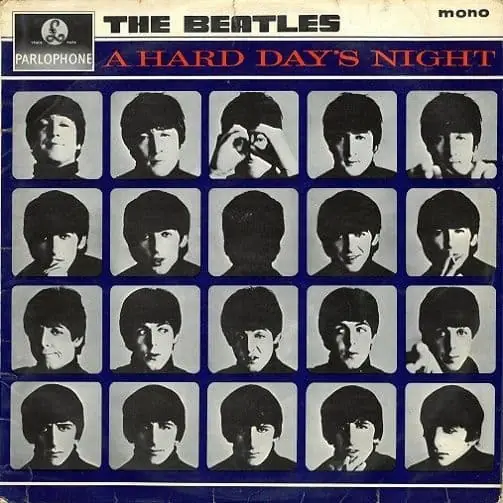 THE BEATLES A Hard Day s Night Vinyl Record LP Parlophone 1964 Big Sale