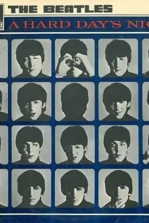 THE BEATLES A Hard Day s Night Vinyl Record LP Parlophone 1964 Fan Favorite