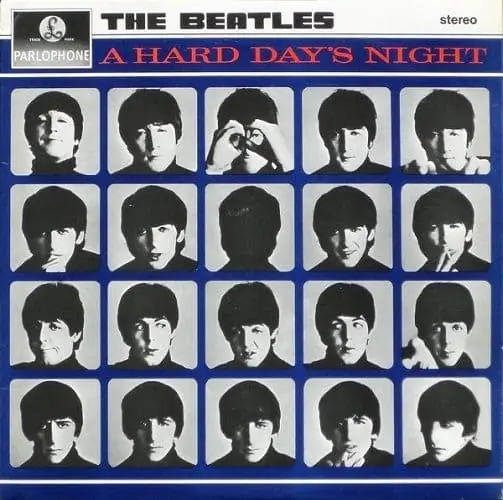 THE BEATLES A Hard Day s Night Vinyl Record LP Parlophone 1968 Fan Favorite