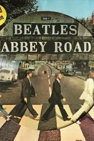 THE BEATLES Abbey Road Vinyl Record LP Dutch Apple 1979 Picture Disc Limited Time