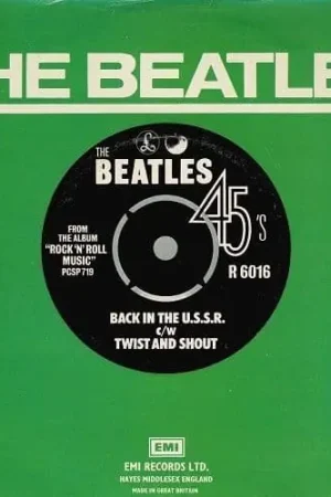 Budget THE BEATLES Back In The U S S R Vinyl Record 7 Inch Parlophone 1976