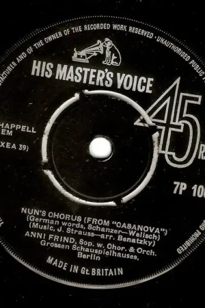 ANNI FRIND Nun s Chorus From Casanova Vinyl Record 7 Inch HMV 1952 Modern