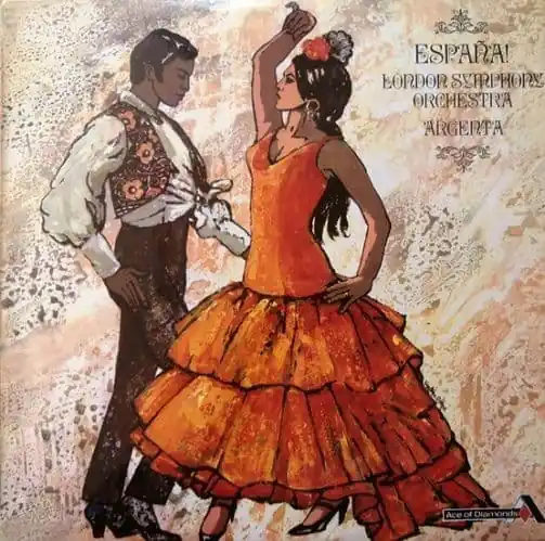 Fresh Stock LONDON SYMPHONY ORCHESTRA / ATAULFO ARGENTA Espana Vinyl Record LP Ace Of Diamonds 1969