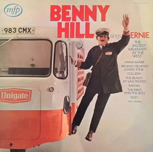 Limited Edition BENNY HILL Benny Hill Sings Ernie The Fastest Milkman In The West Vinyl Record LP US MFP