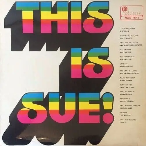Final Sale This Is Sue Vinyl Record LP Island 1969