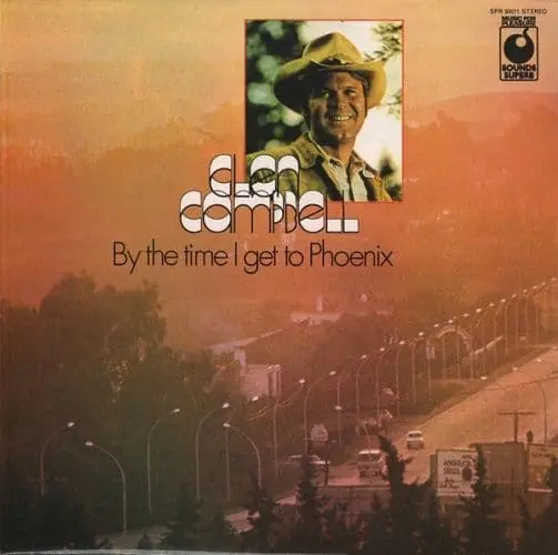 Crafted GLEN CAMPBELL By The Time I Get To Phoenix Vinyl Record LP Sounds Superb 1973