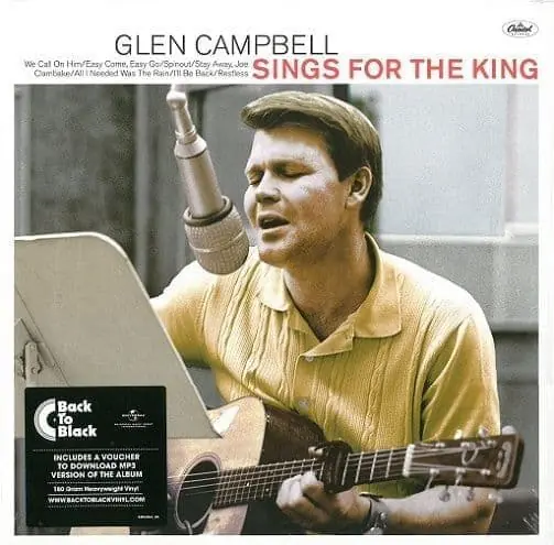 Authentic GLEN CAMPBELL Sings For The King Vinyl Record LP UMe 2018
