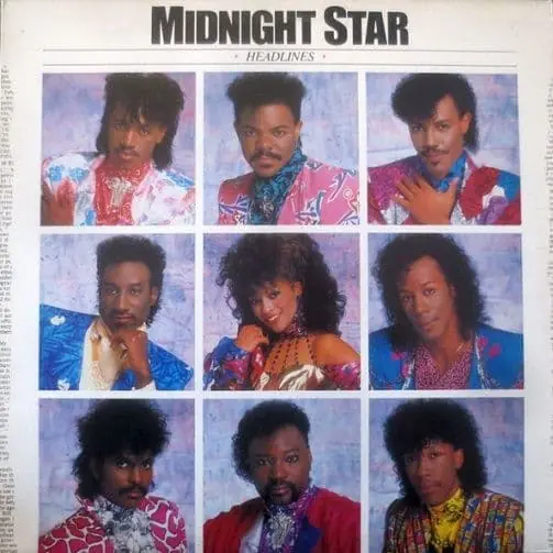 MIDNIGHT STAR Headlines Vinyl Record LP MCA 1986 Flash Sale