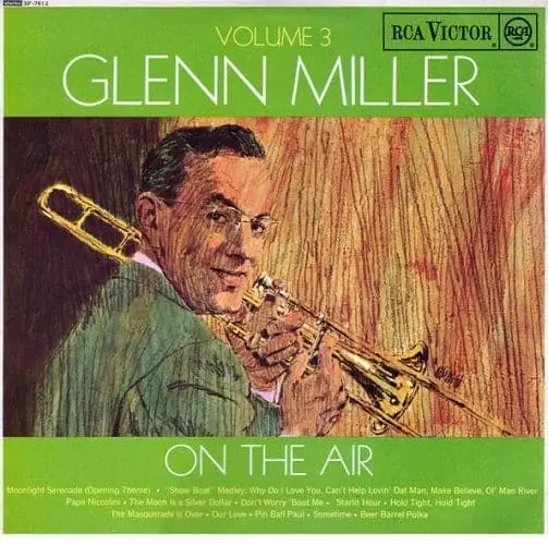 Final Sale GLENN MILLER Glenn Miller On The Air Volume 3 Vinyl Record LP RCA Victor 1963
