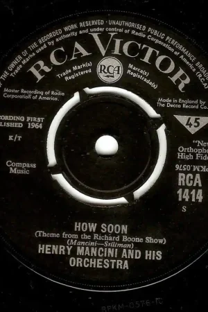 Buy Direct HENRY MANCINI How Soon Vinyl Record 7 Inch RCA Victor 1964