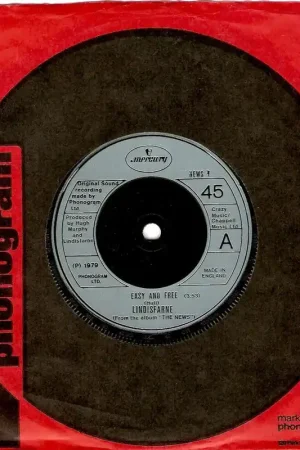 One Day Deal LINDISFARNE Easy And Free Vinyl Record 7 Inch Mercury 1979
